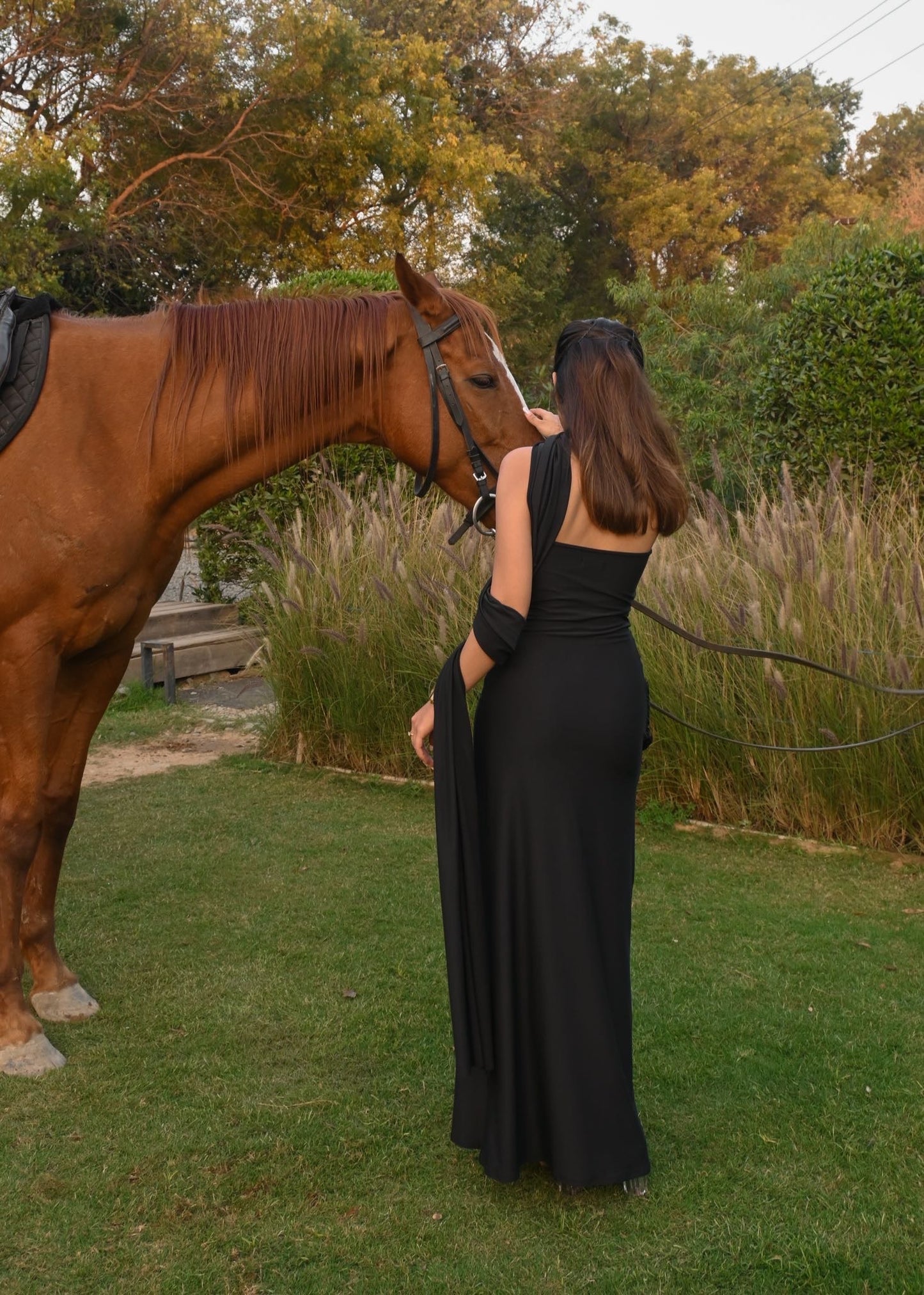 Selene Drape Dress