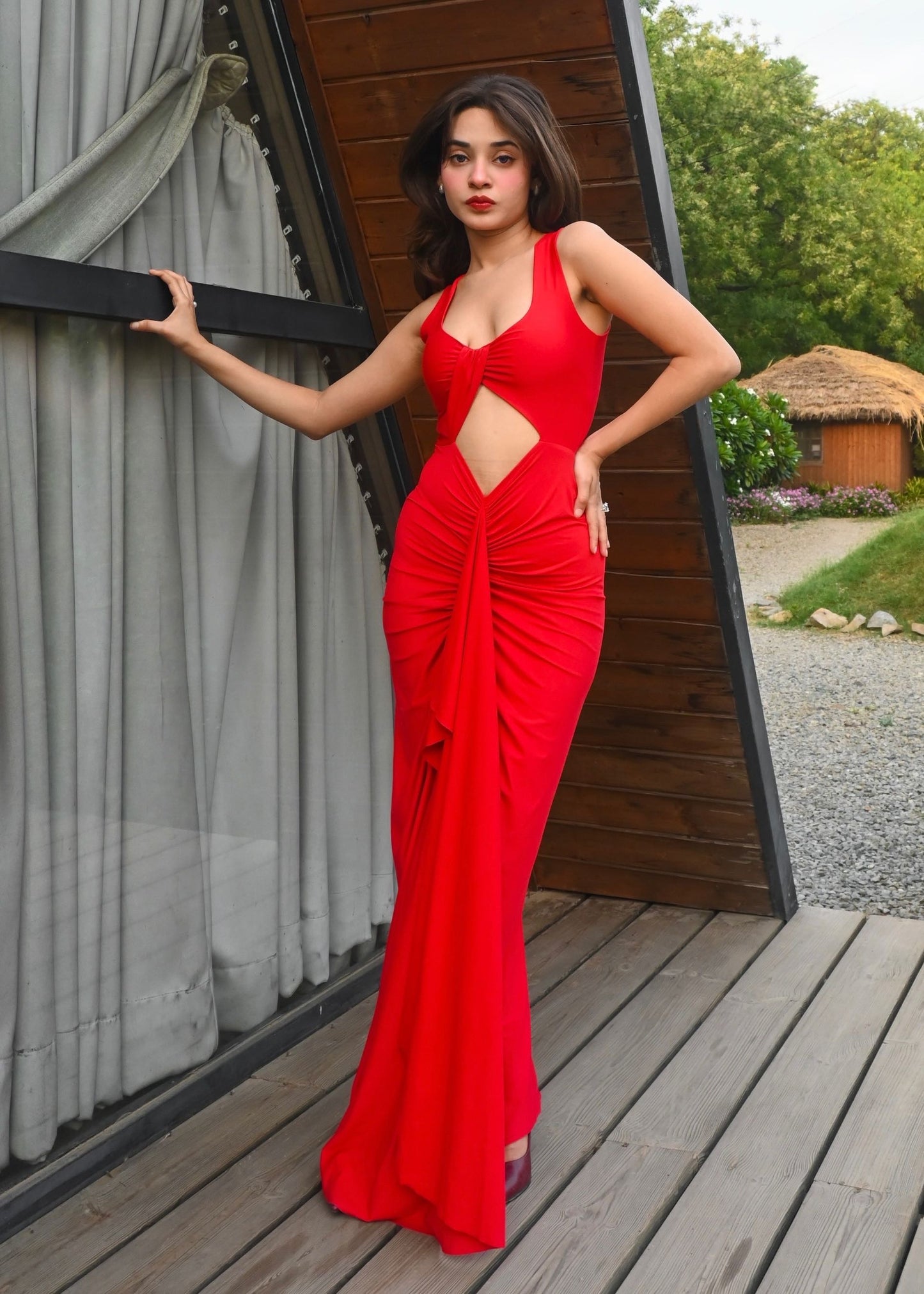 Brynne Drape Dress
