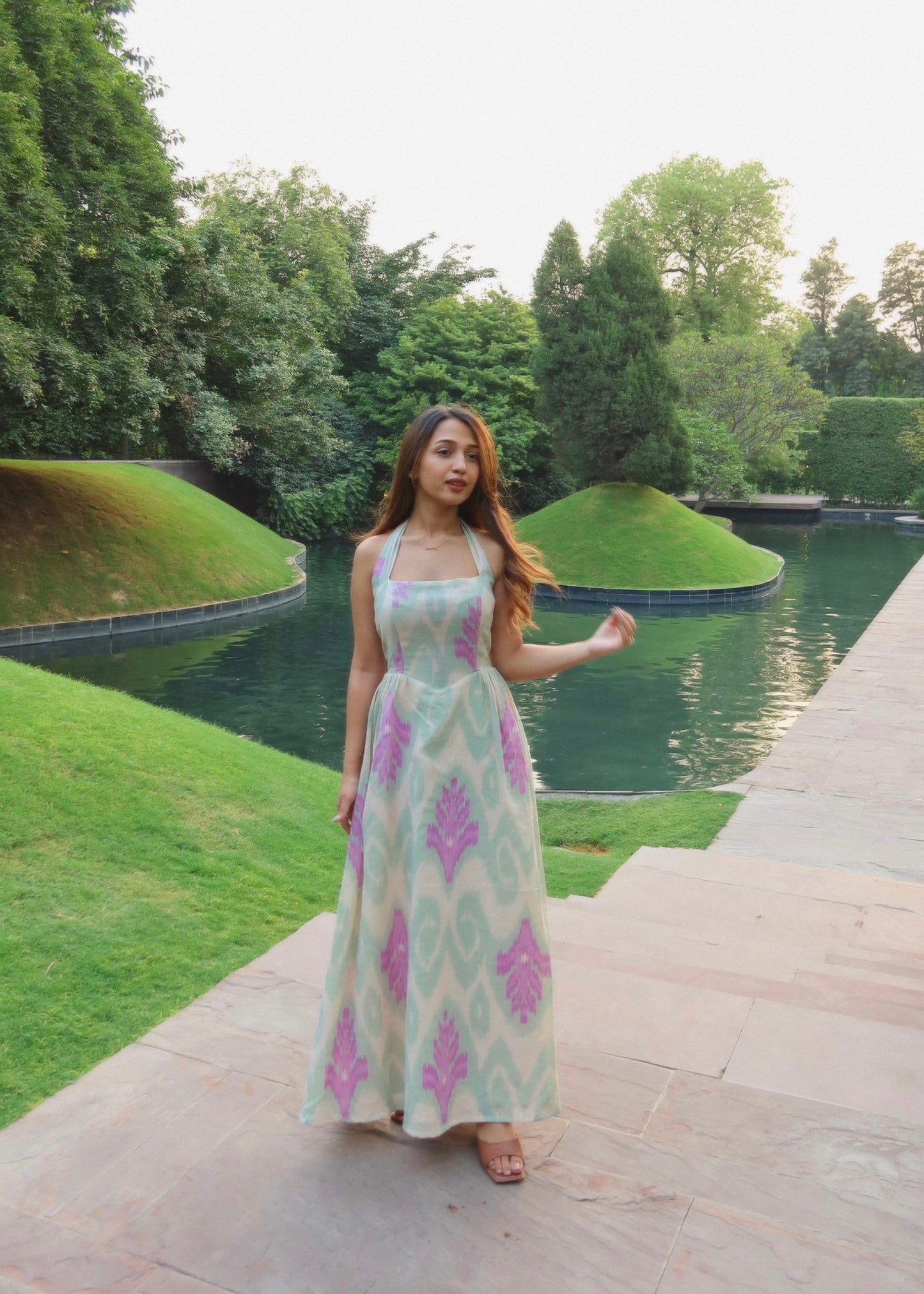 Ellie Vintage Long Dress
