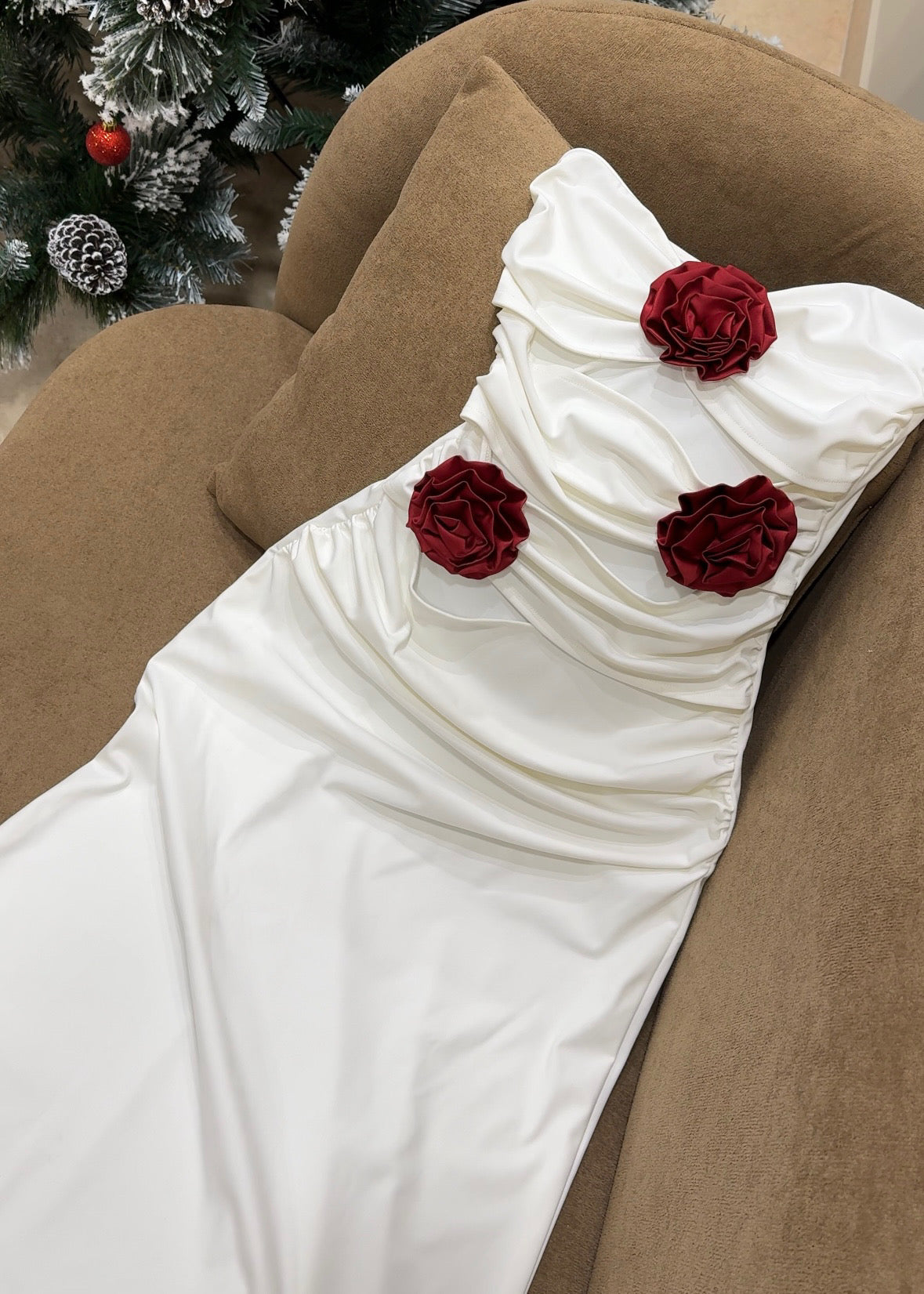 Christa Ruched Dress