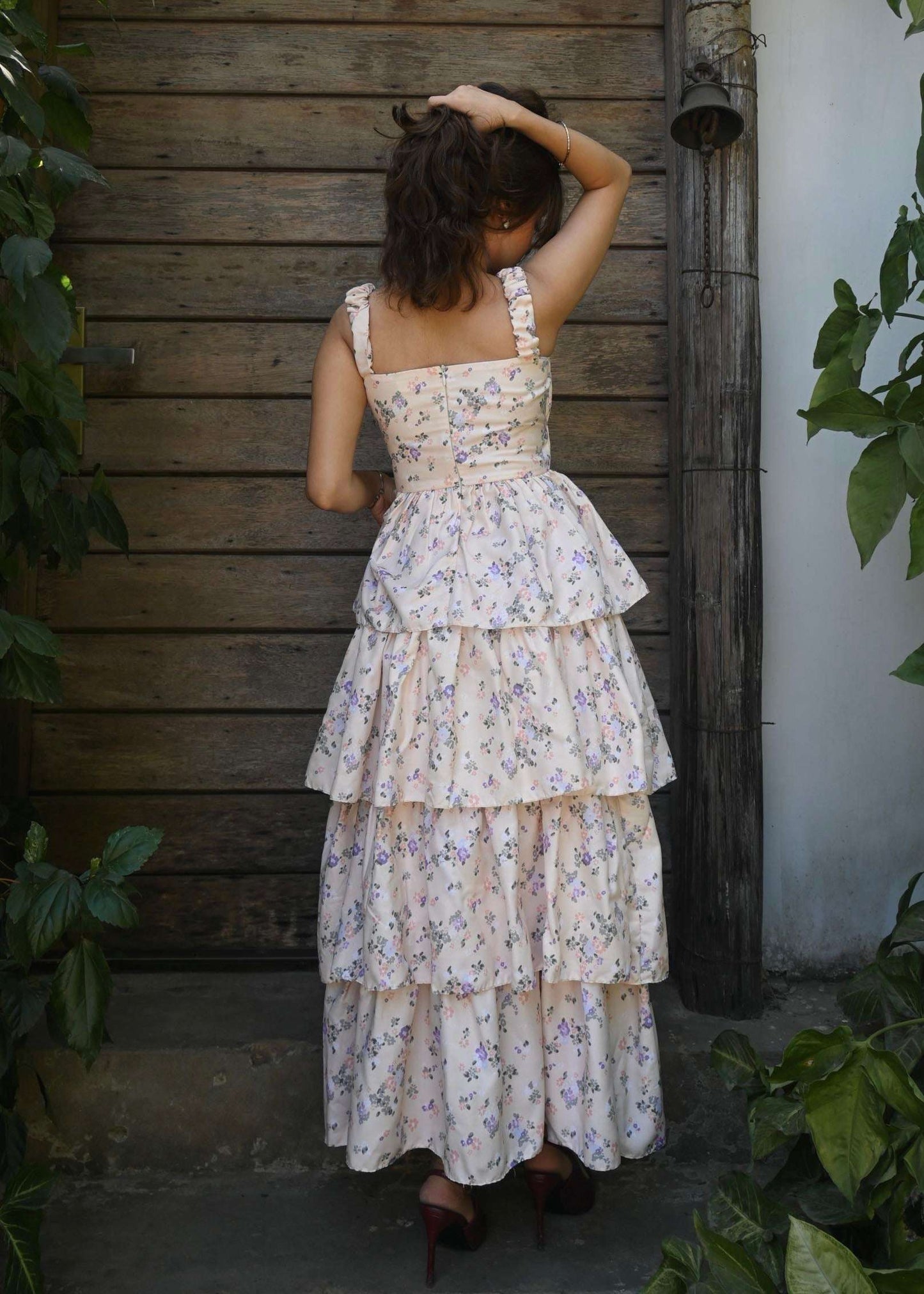 Floral Ruffle Dress