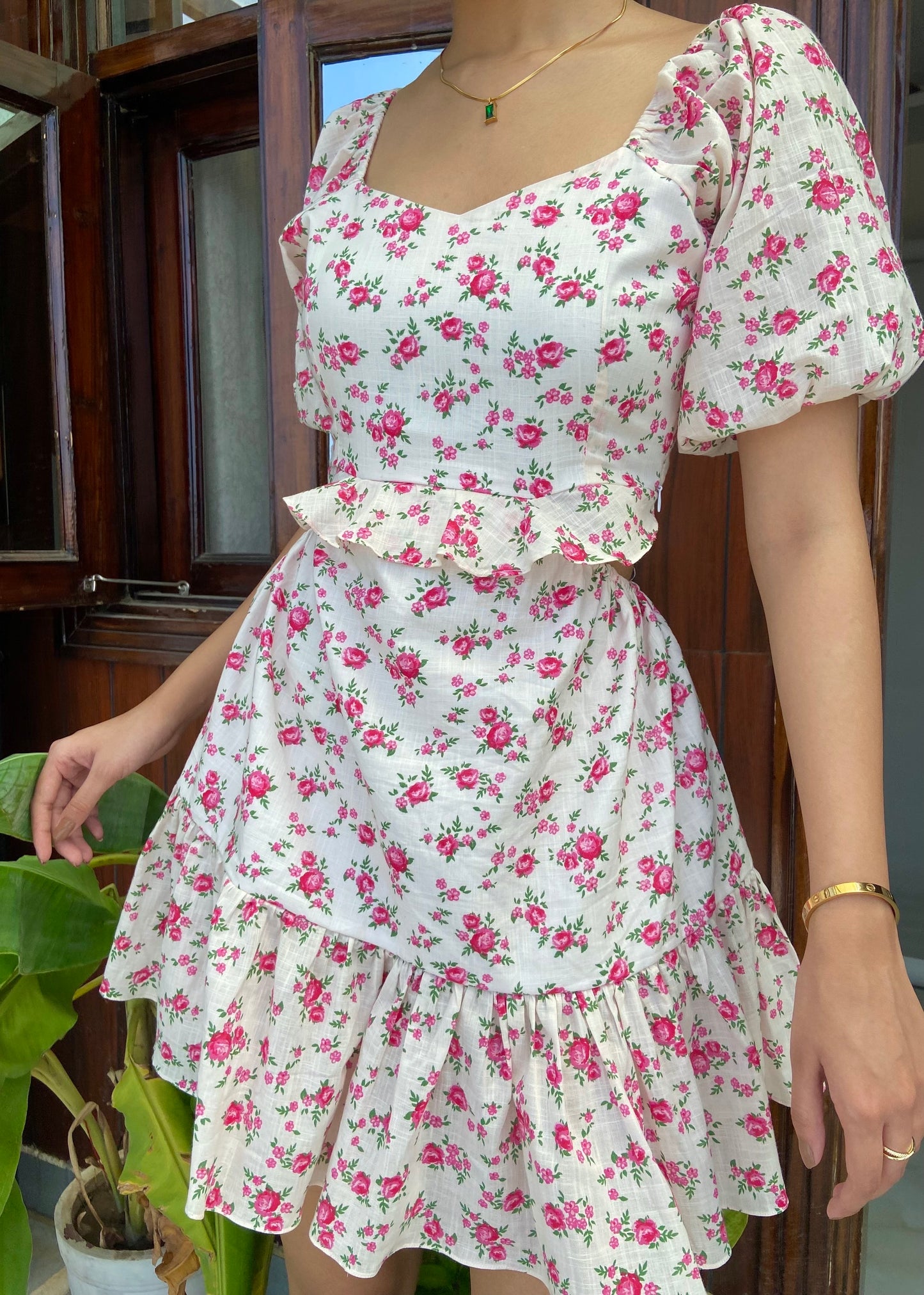 Rosa Ruffle Dress