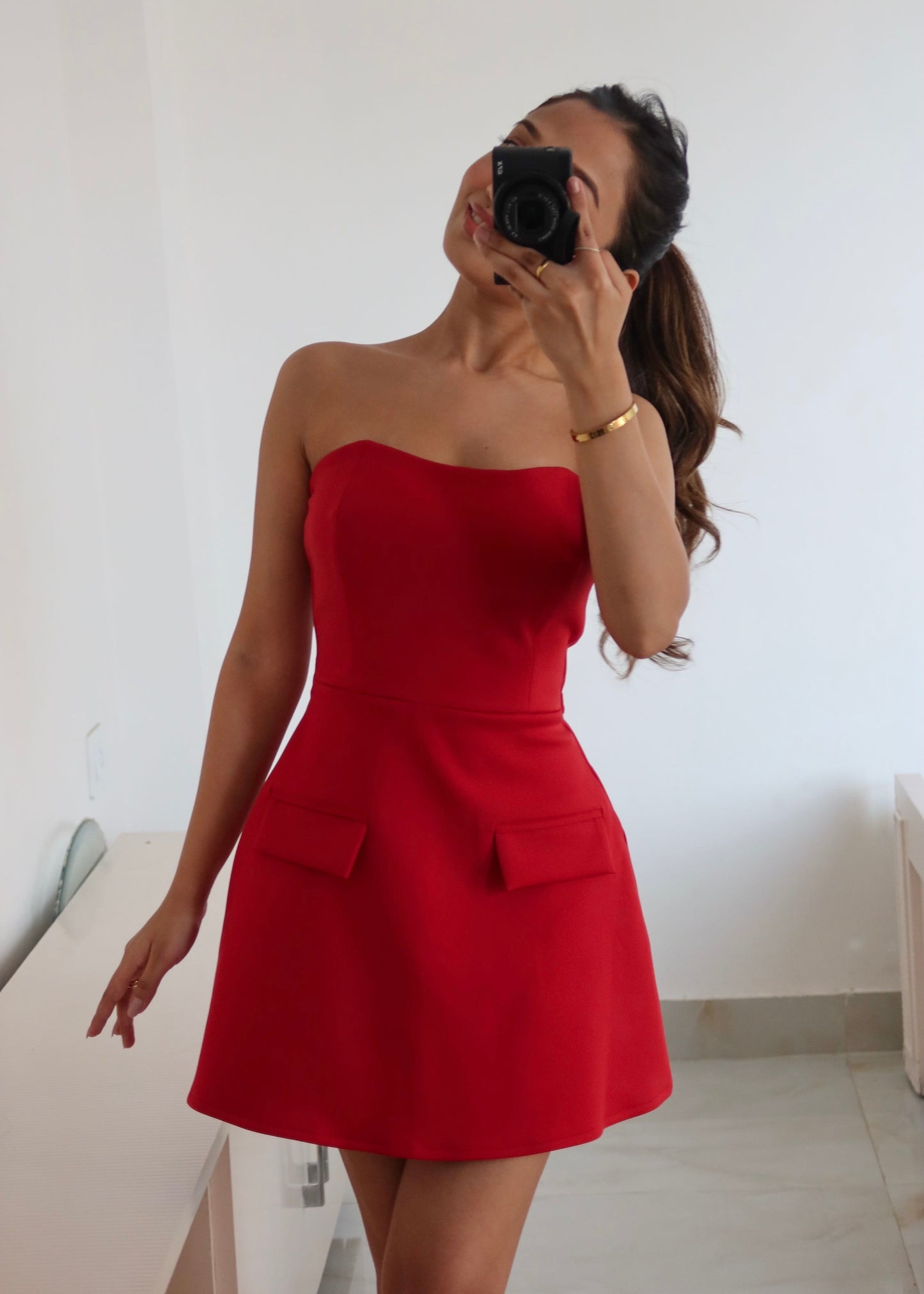 Scarlet Mini Dress