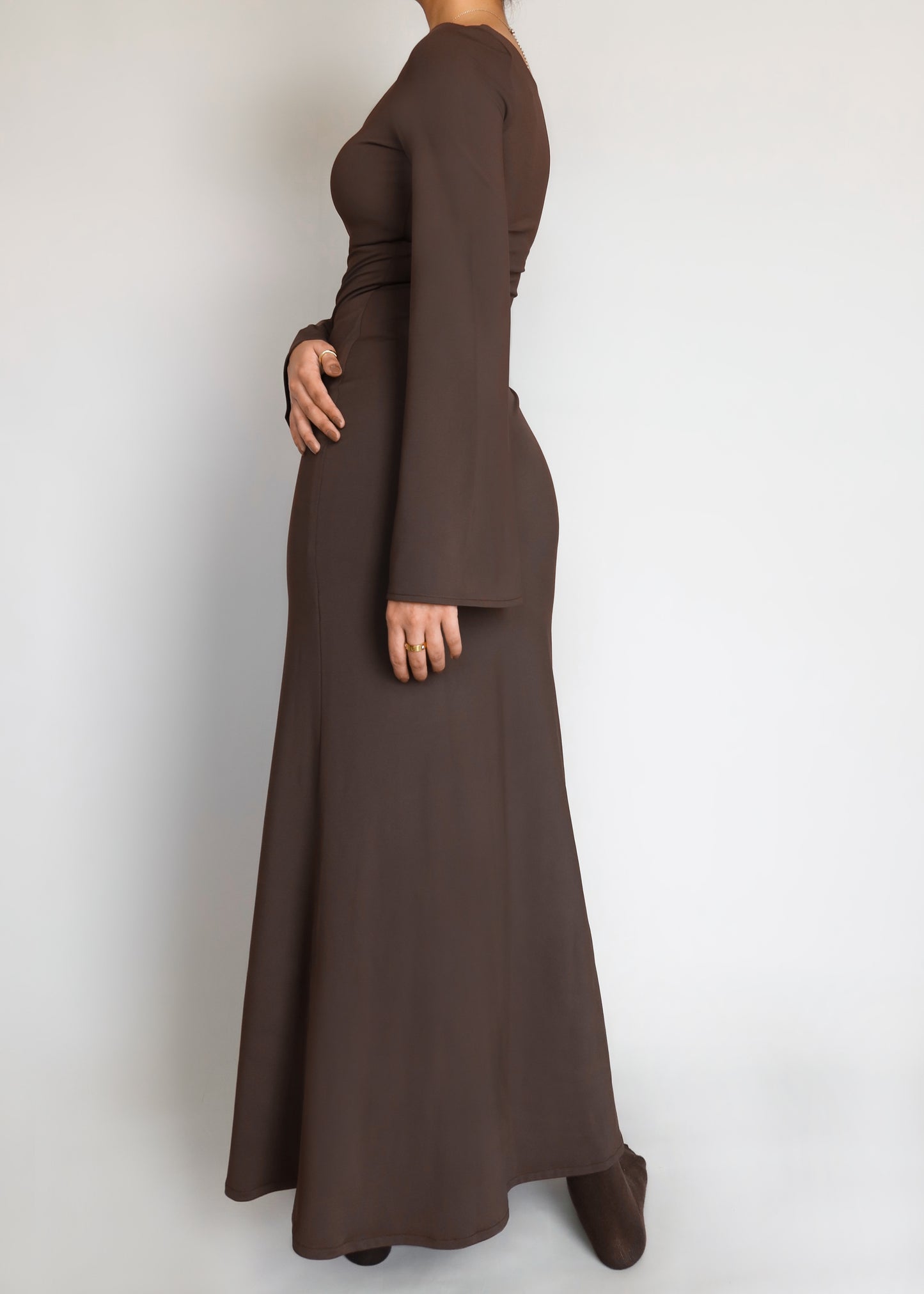 Brunette Fall Dress