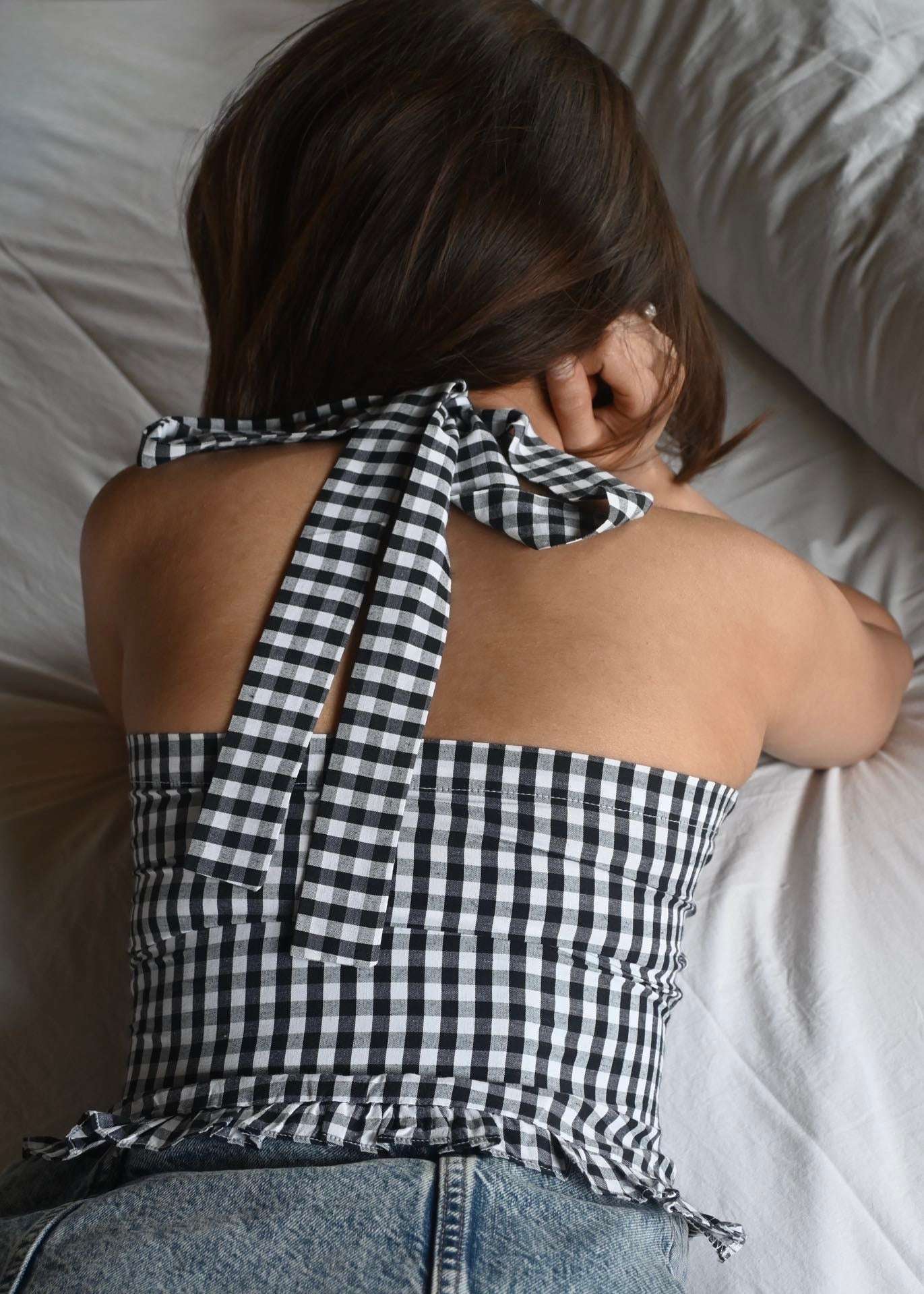 Country Gingham Top