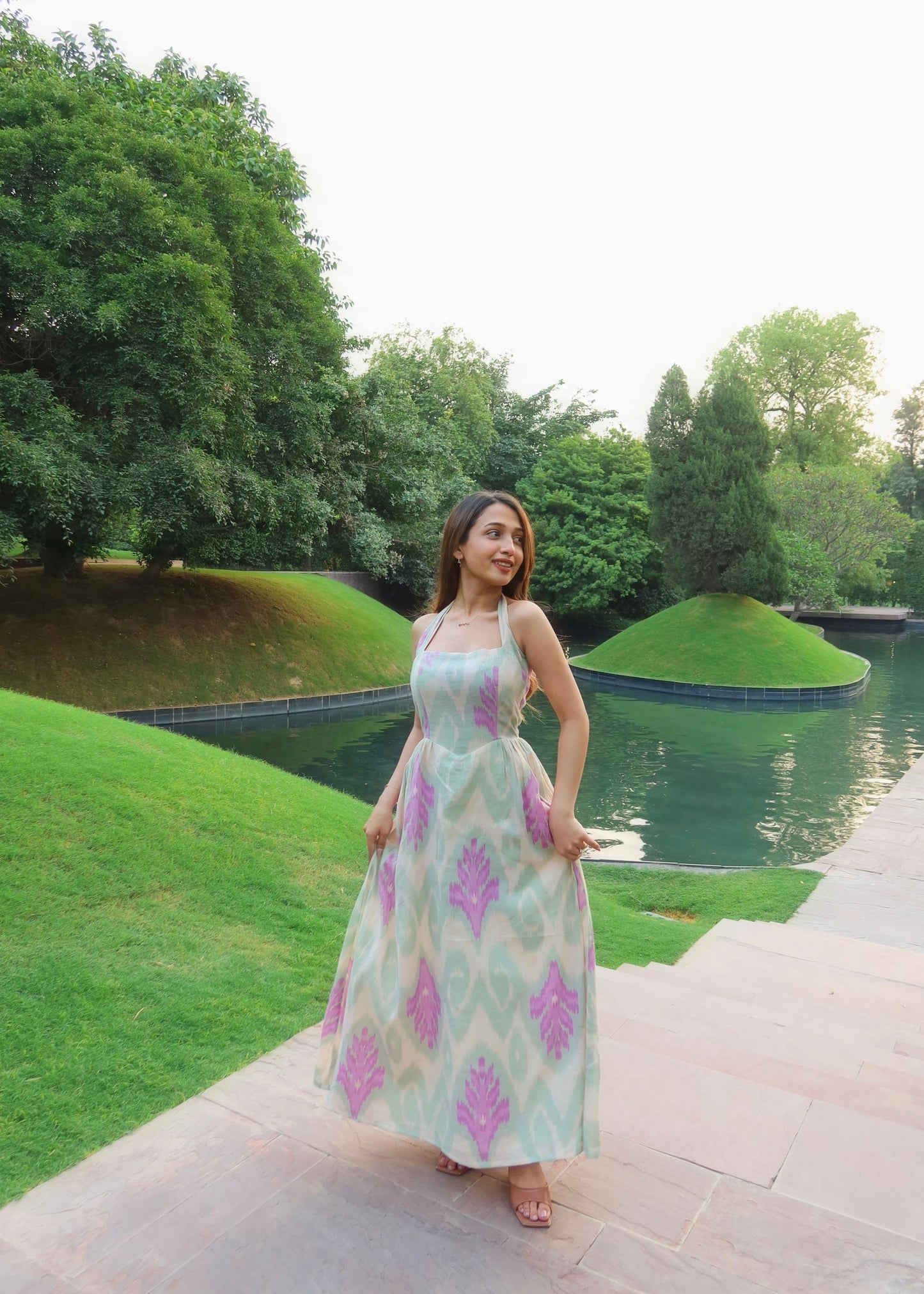 Ellie Vintage Long Dress