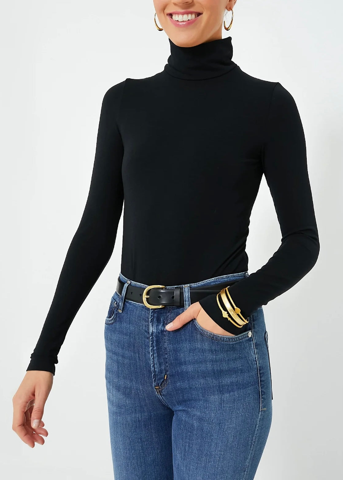 Turtle Neck Full Sleeves Top1