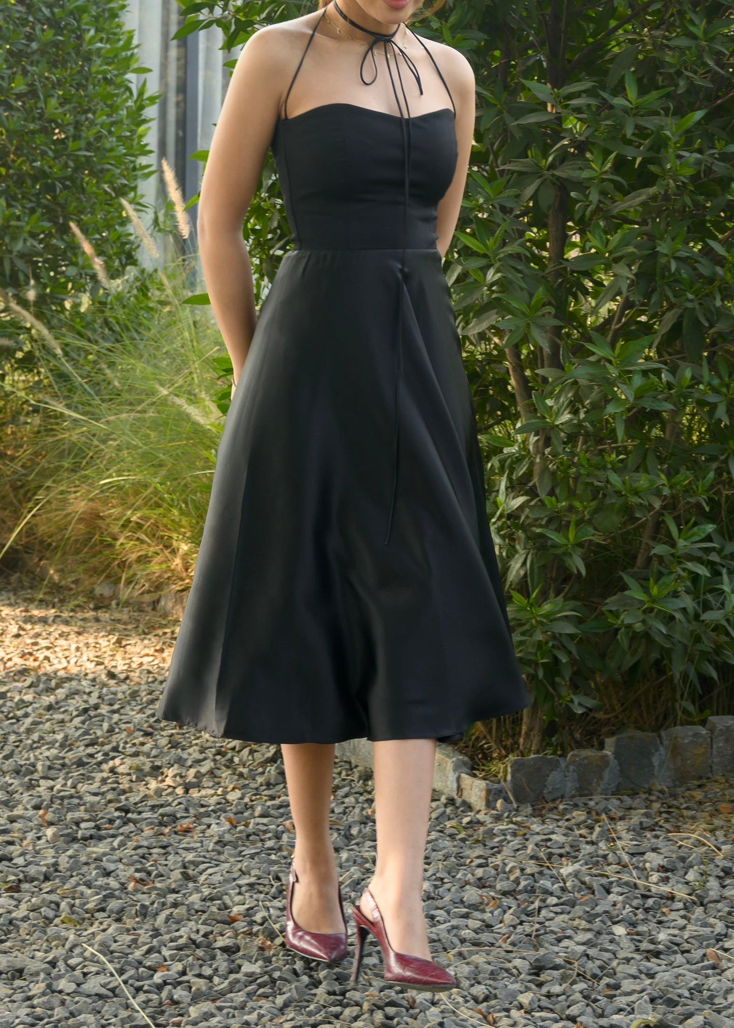 Raven Flare Dress