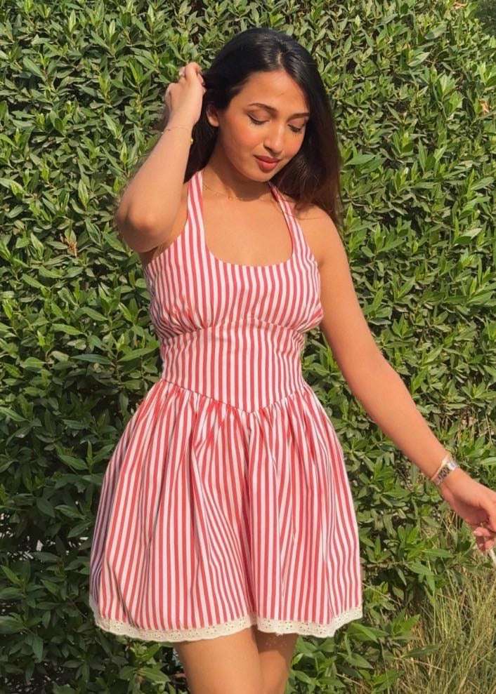 Sunset Picnic Mini Dress
