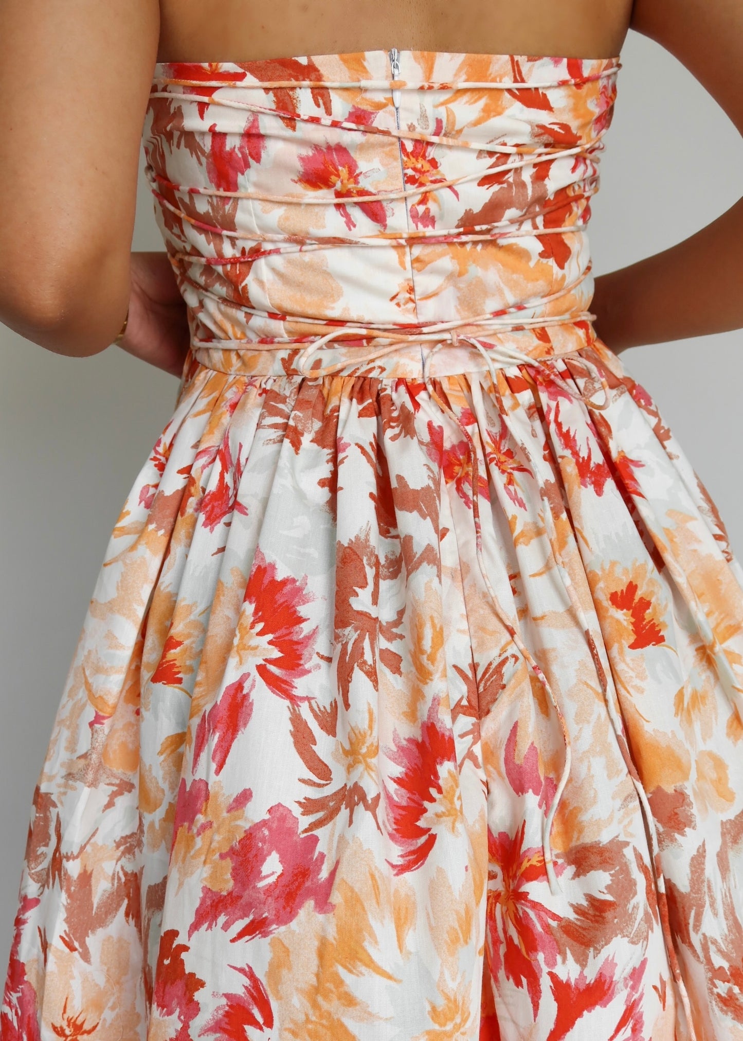 Fall Floro Dress