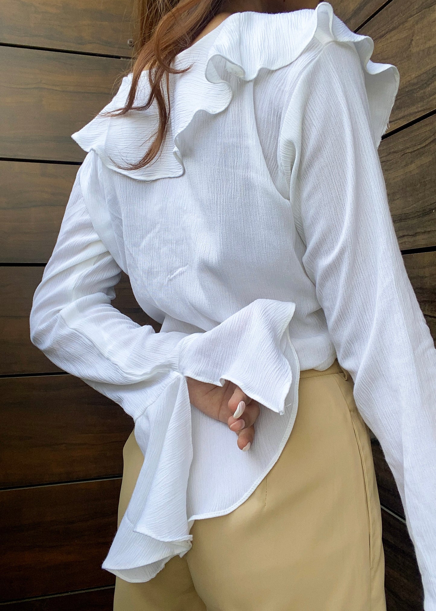 Boho Ruffle Top