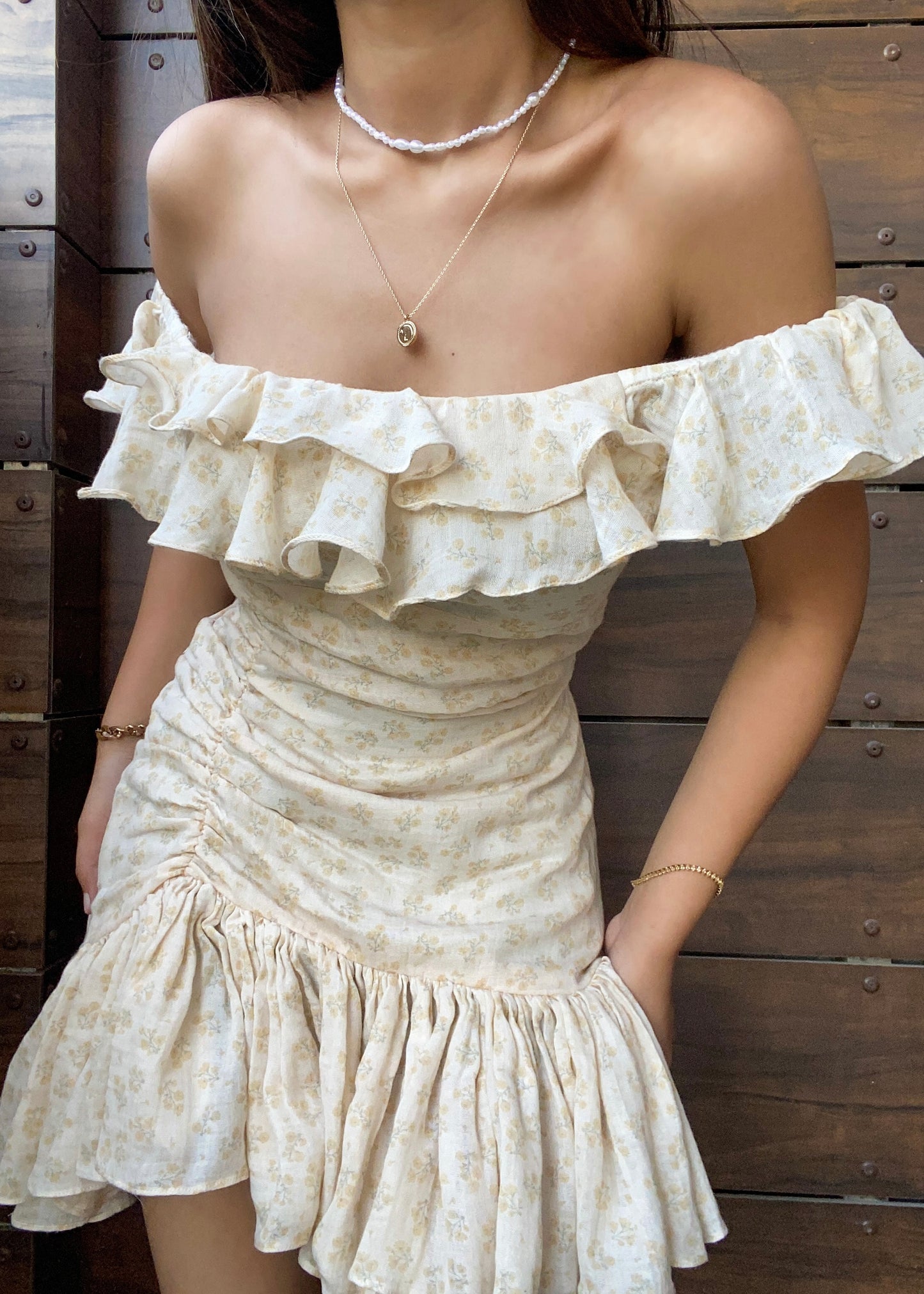 Ruffle Fall Dress