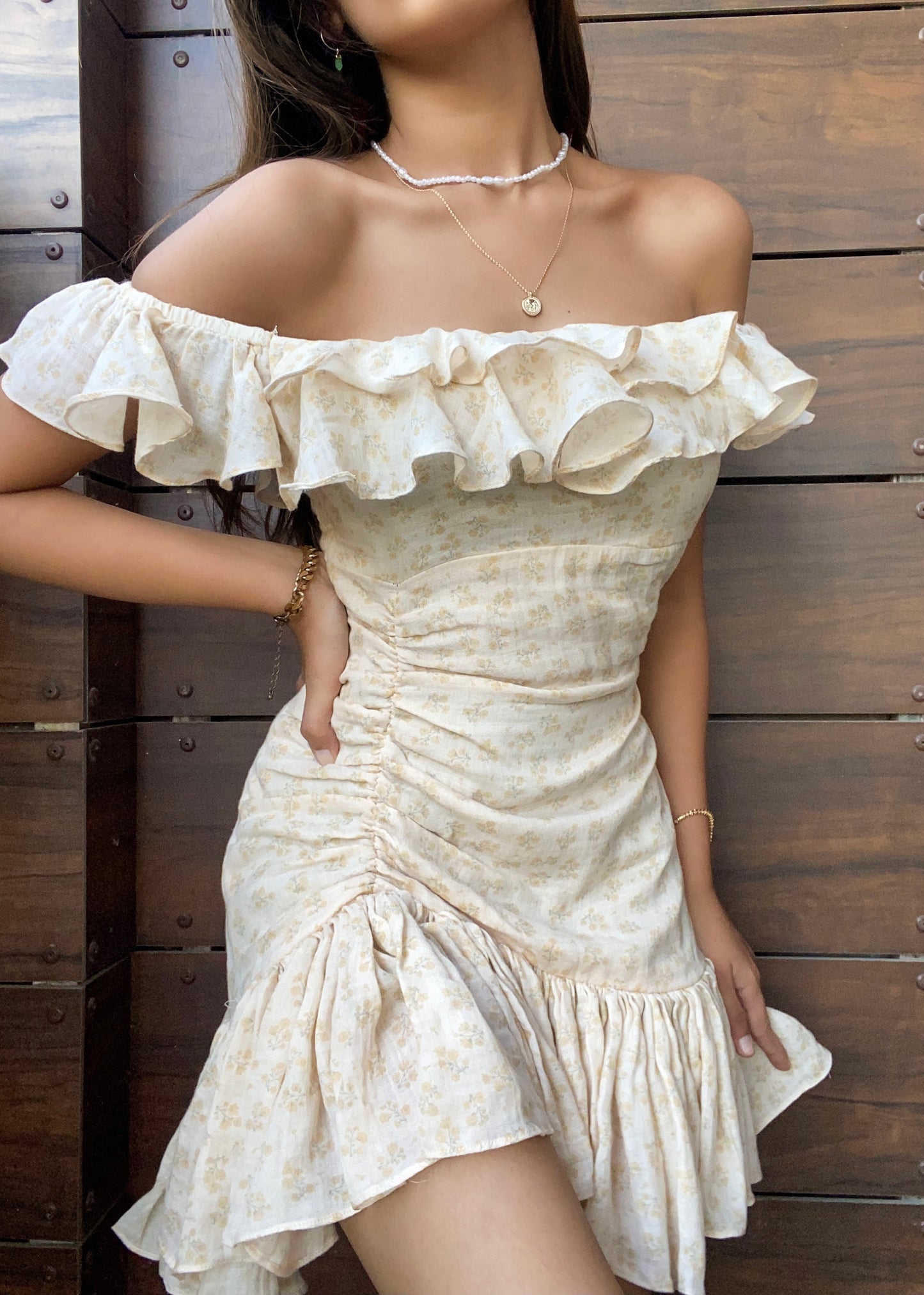 Ruffle Fall Dress
