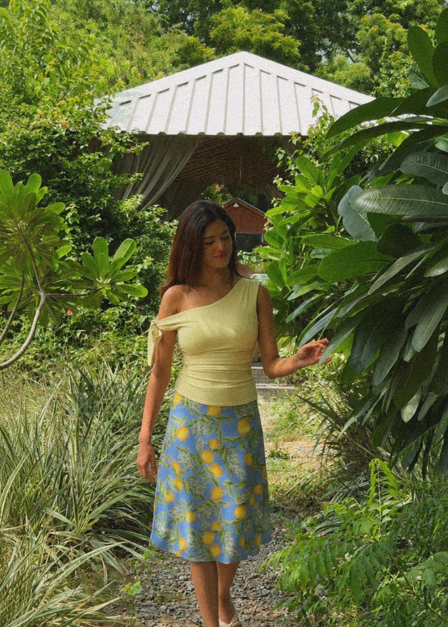 Lemon Midi Skirt