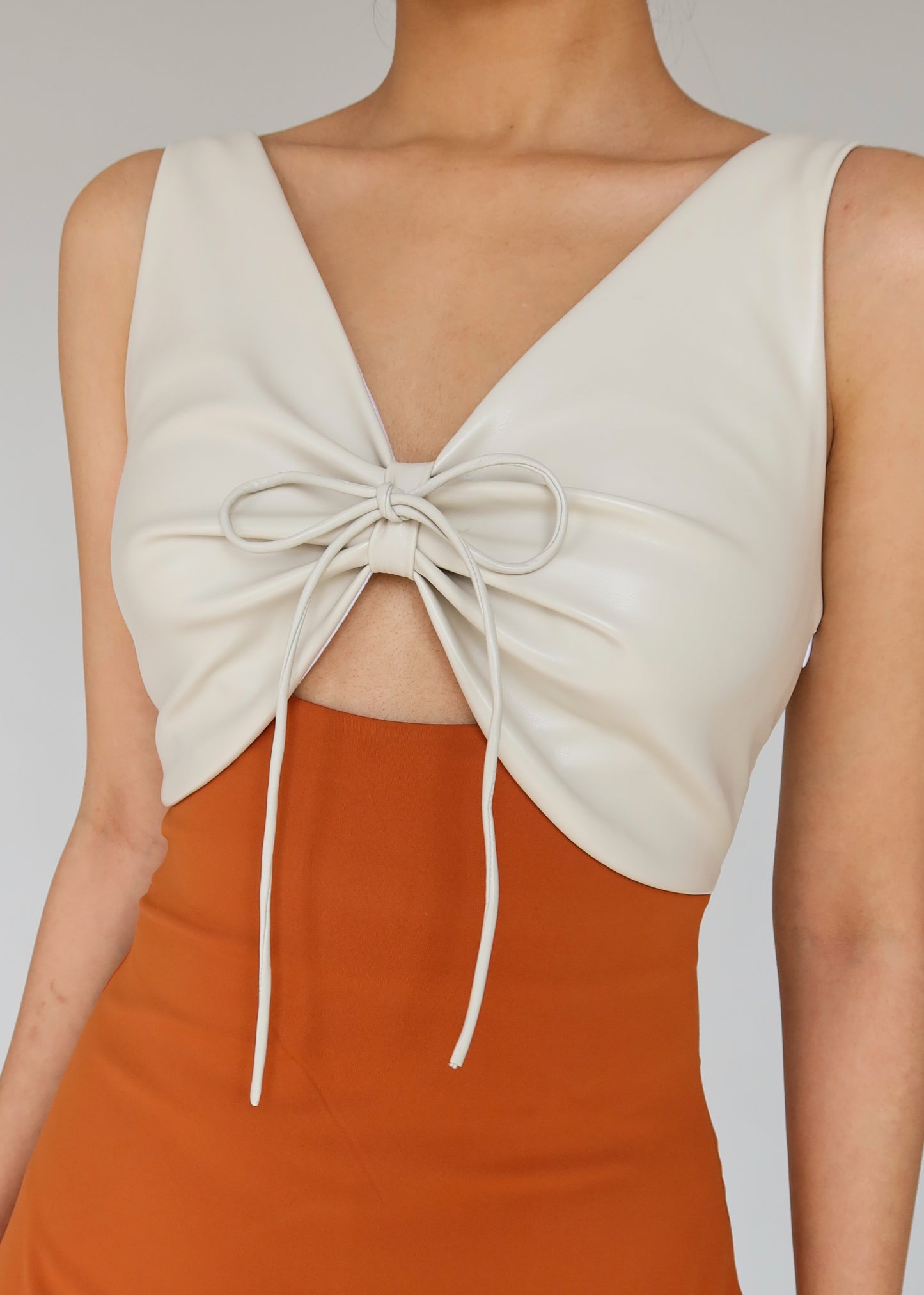 Windsor Tan A-Line Dress