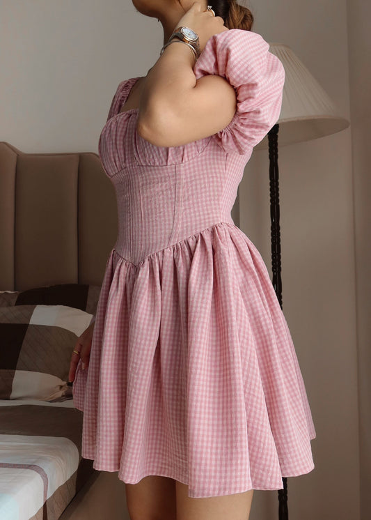 Cottagecore Puff Dress