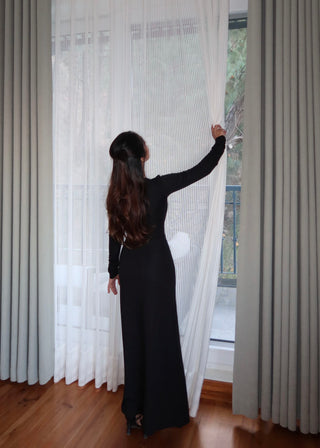 Onyx Rose Dress