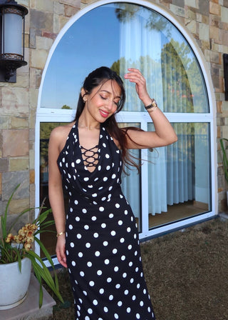 Paris Polka Dress
