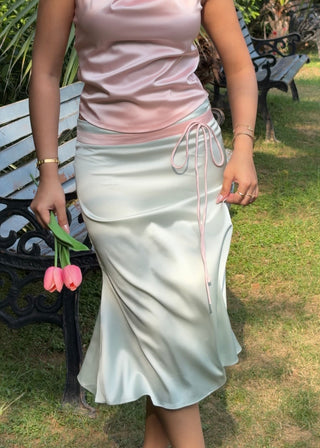 Blush Cowl Co-Ord Set