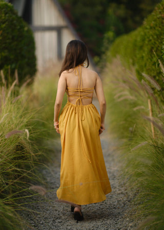 Cottage Backless Dress
