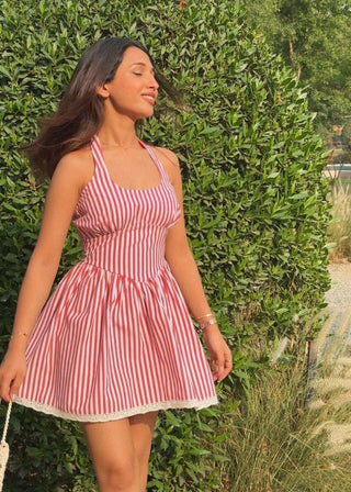 Sunset Picnic Mini Dress