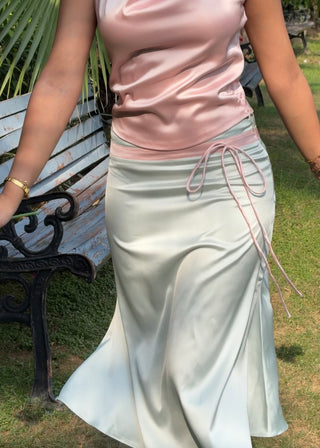 Blush Cowl Co-Ord Set