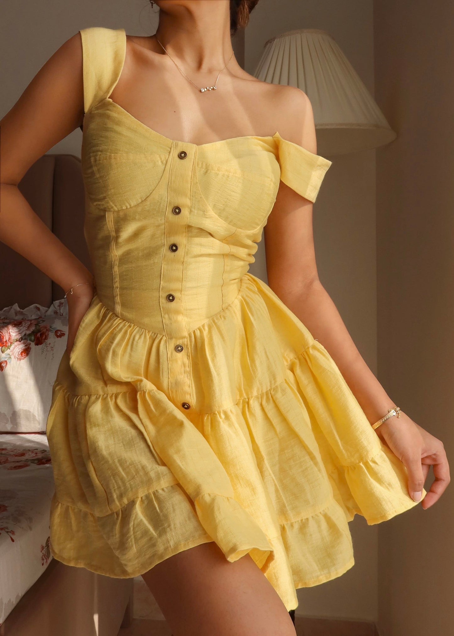 Belle Ruffle Dress