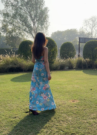 Flora Cowl Neck Dress