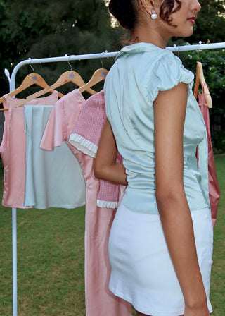 Heirloom Satin Top
