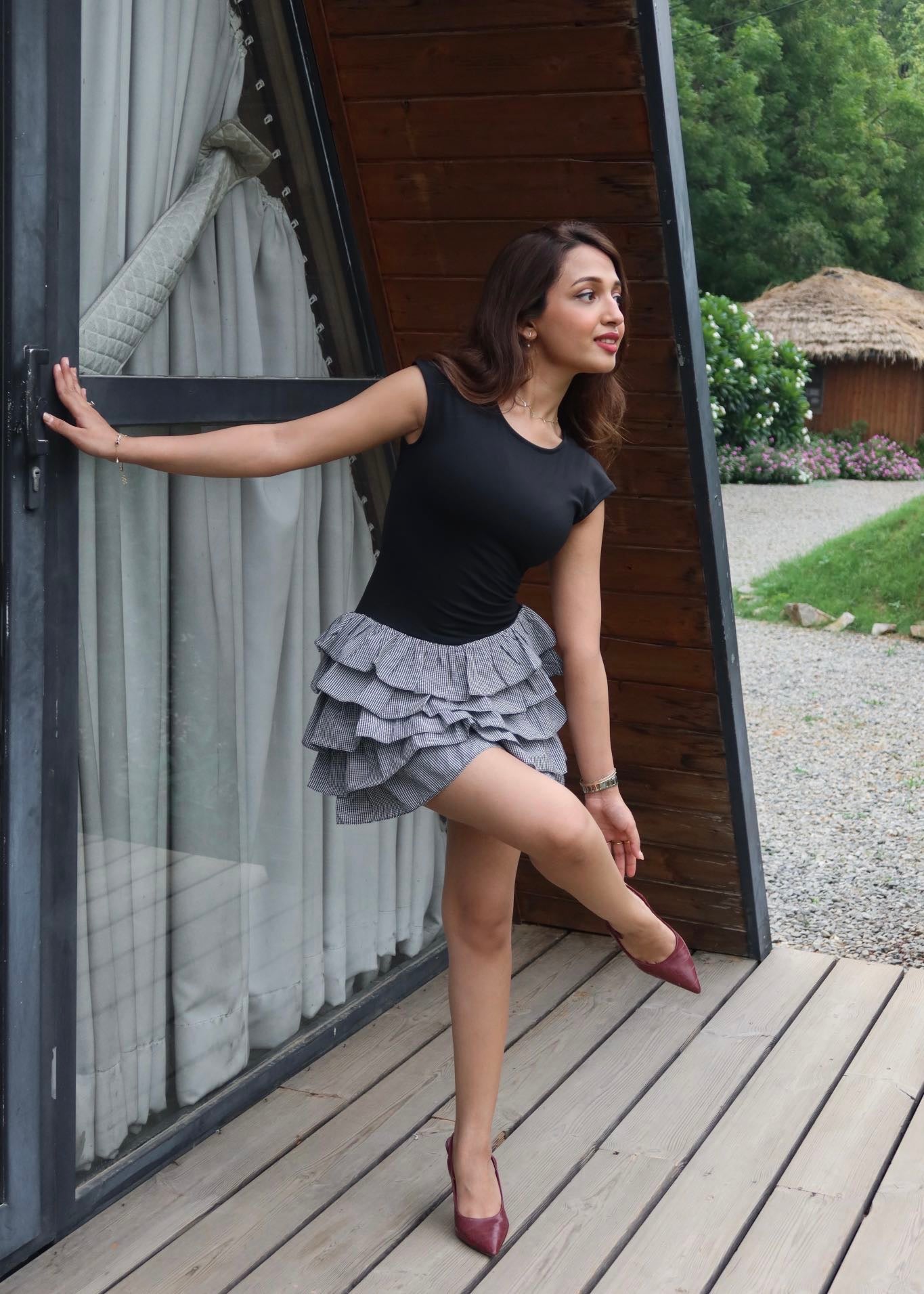 Checkmate Mini Dress