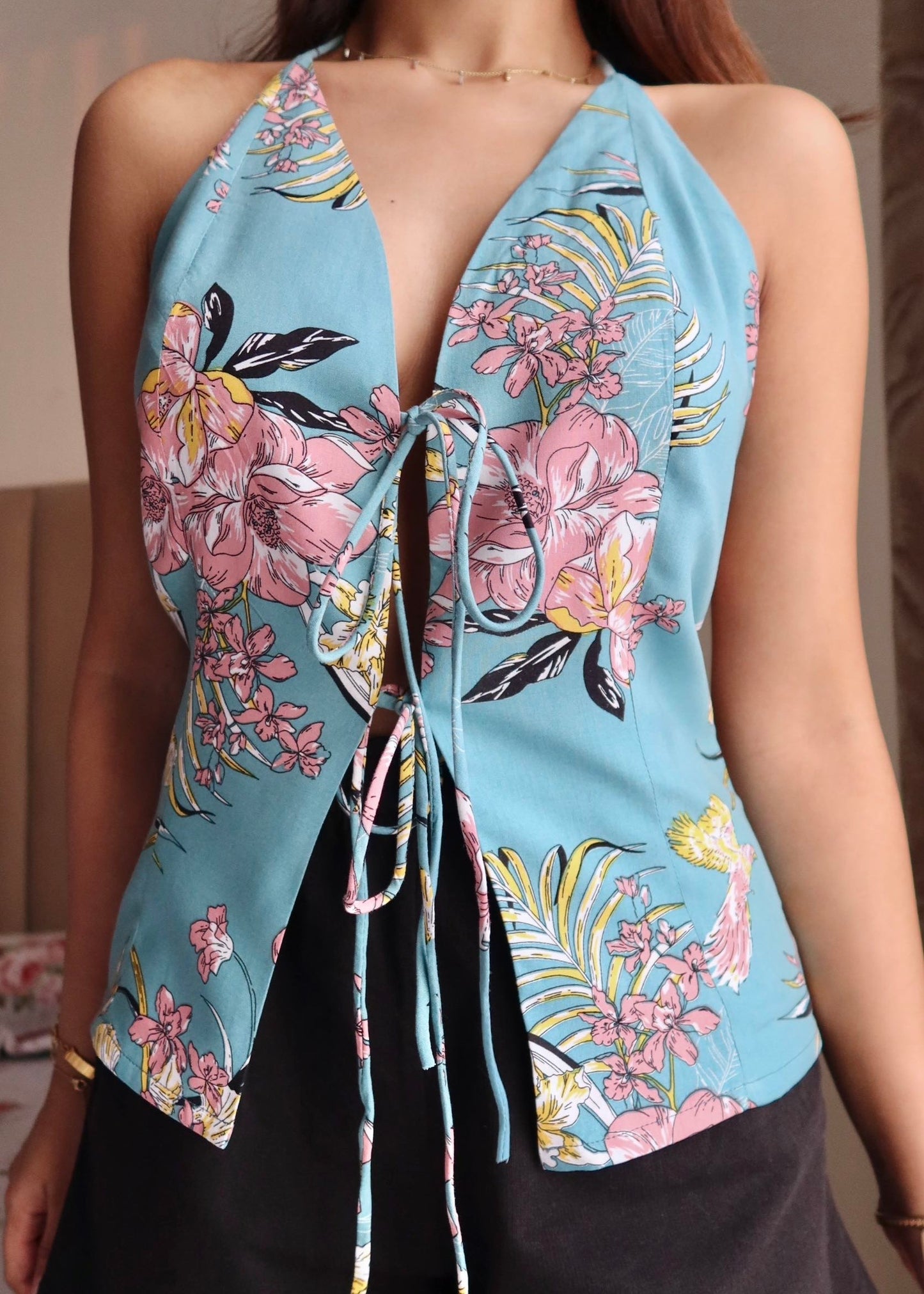 Serene Strings Top