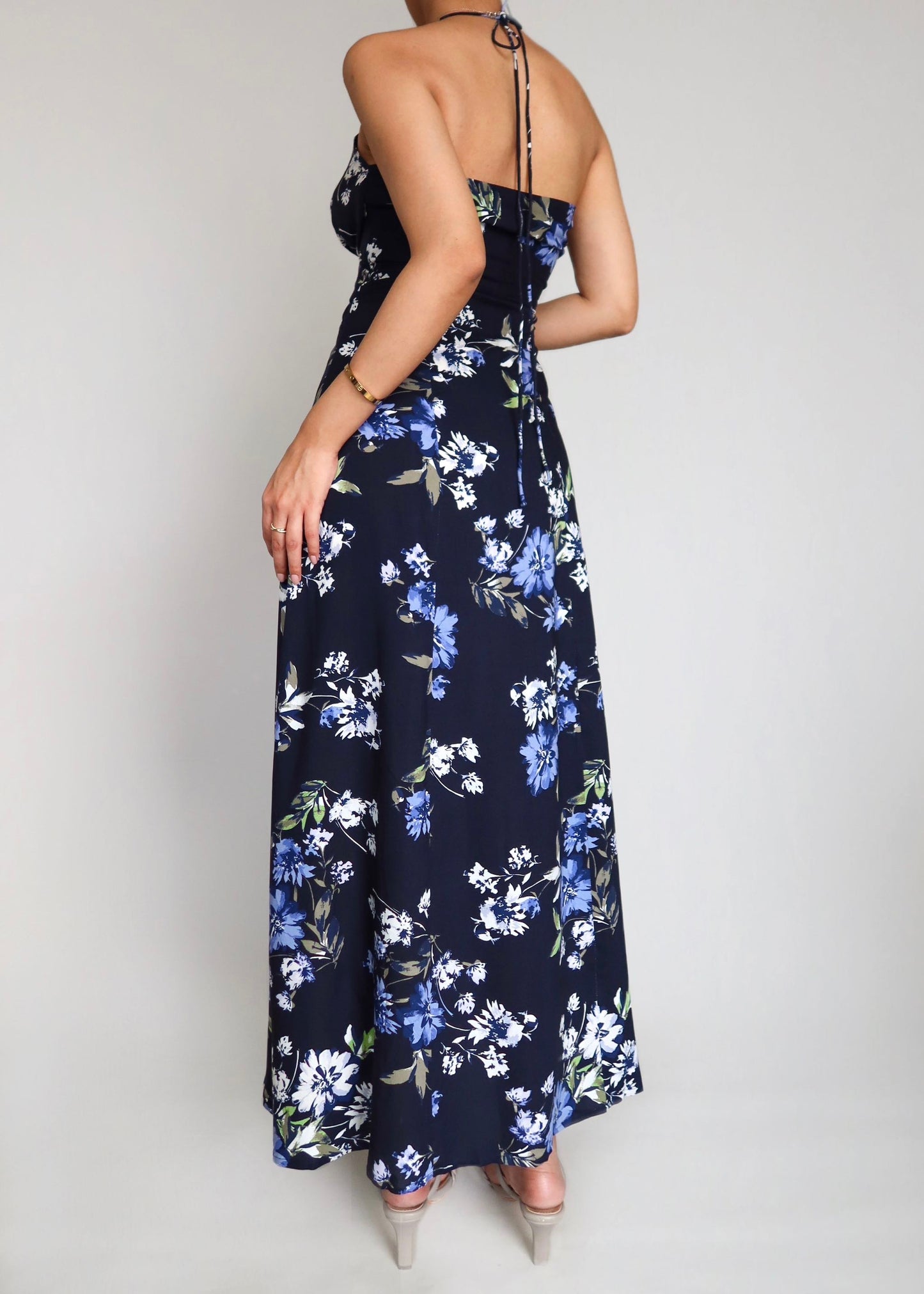 Carolina Floral Long Dress