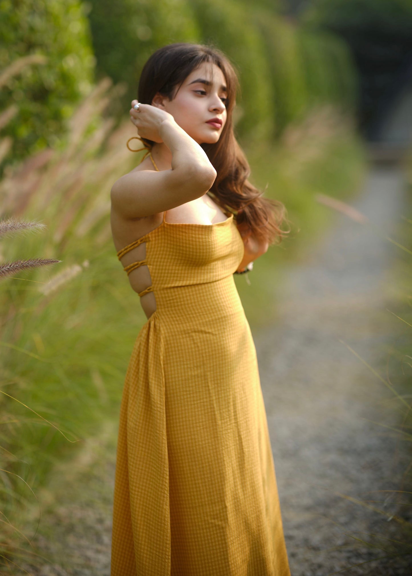 Cottage Backless Dress