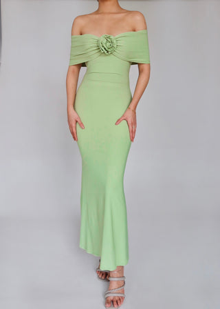 Clio Off Shoulder Long Dress