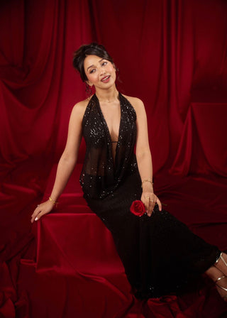 Noir Sequin Set