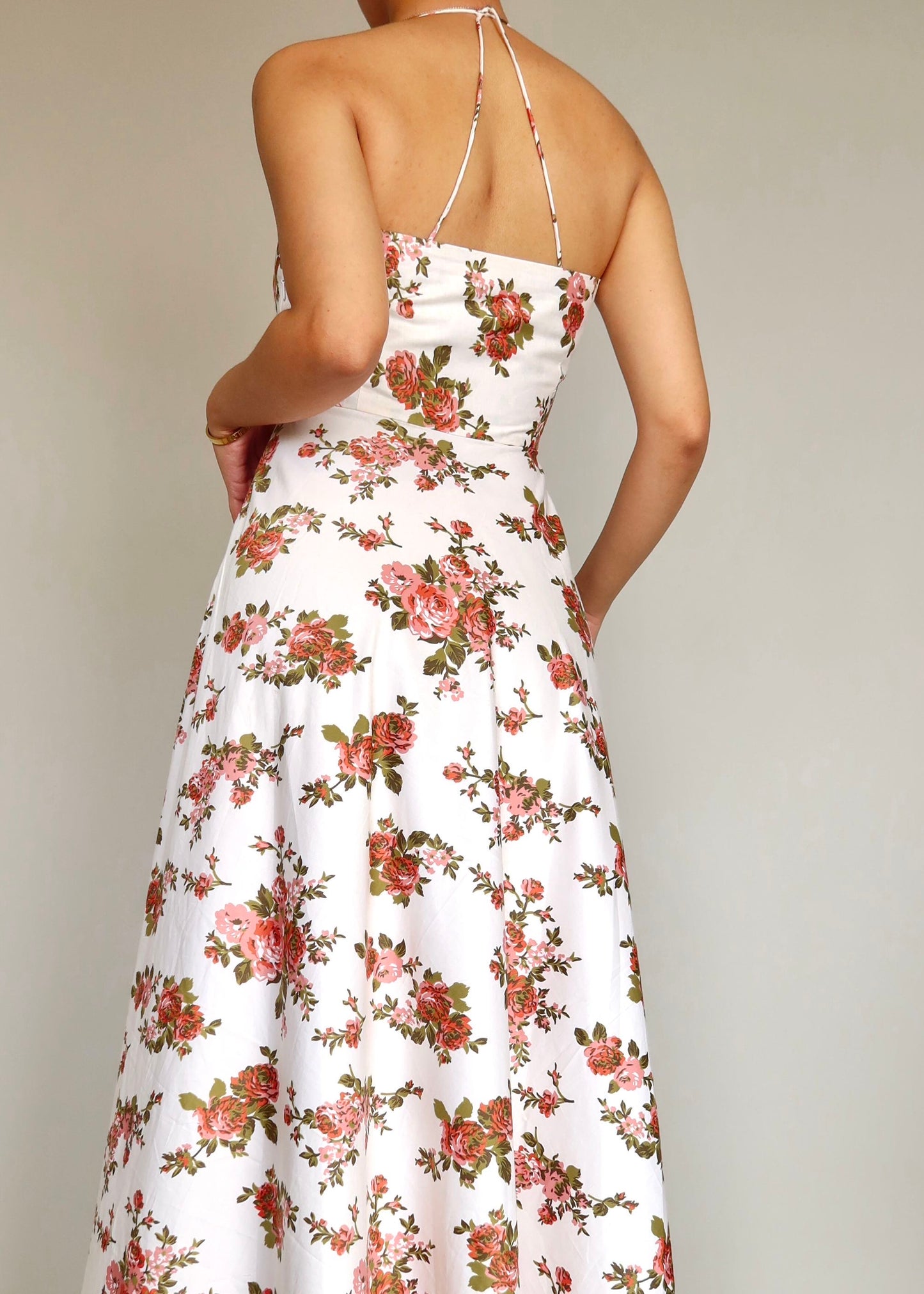 Rose Bunch Long Dress