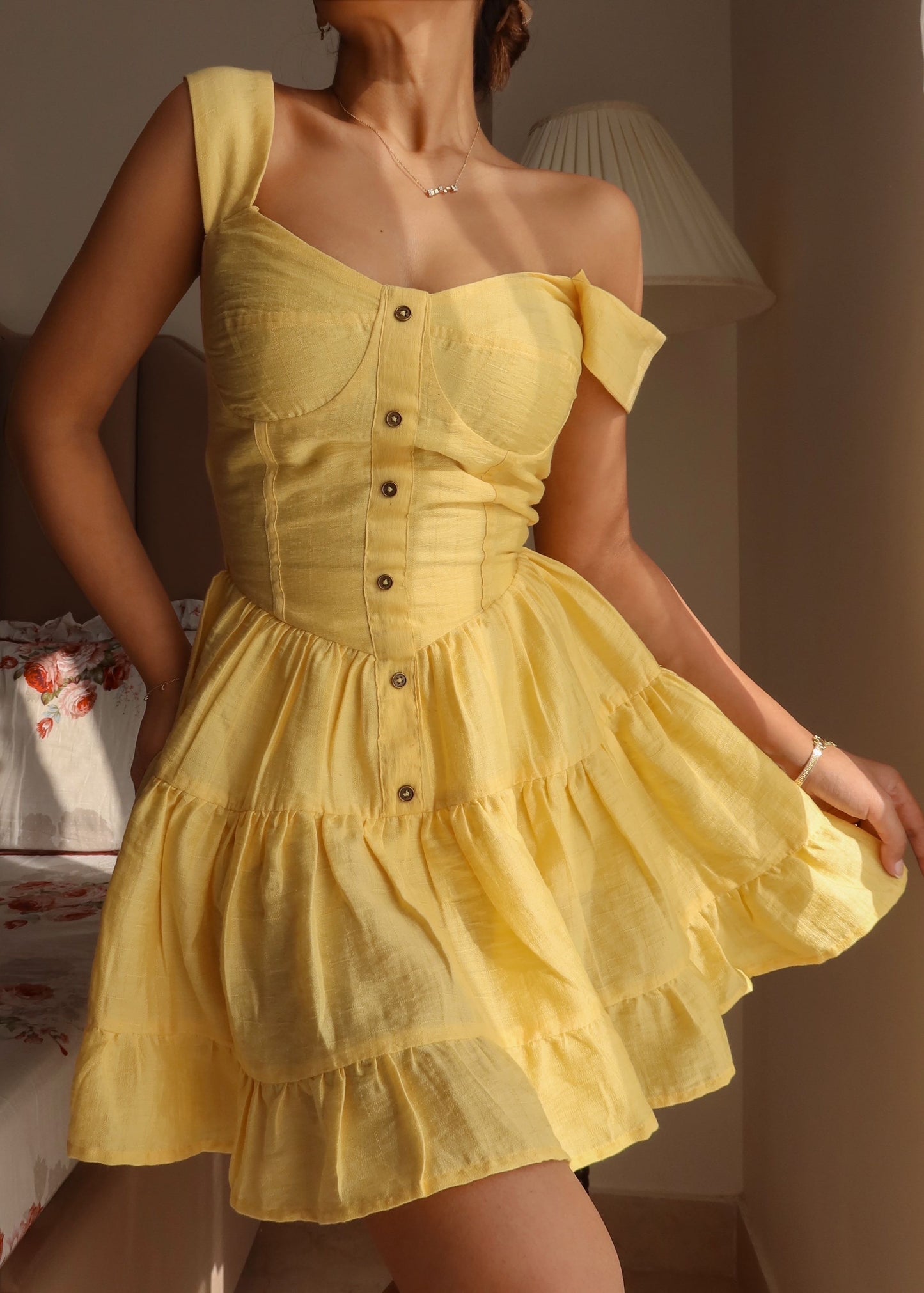 Belle Ruffle Dress