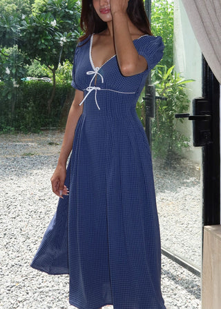 Blueberry Picnic Dress