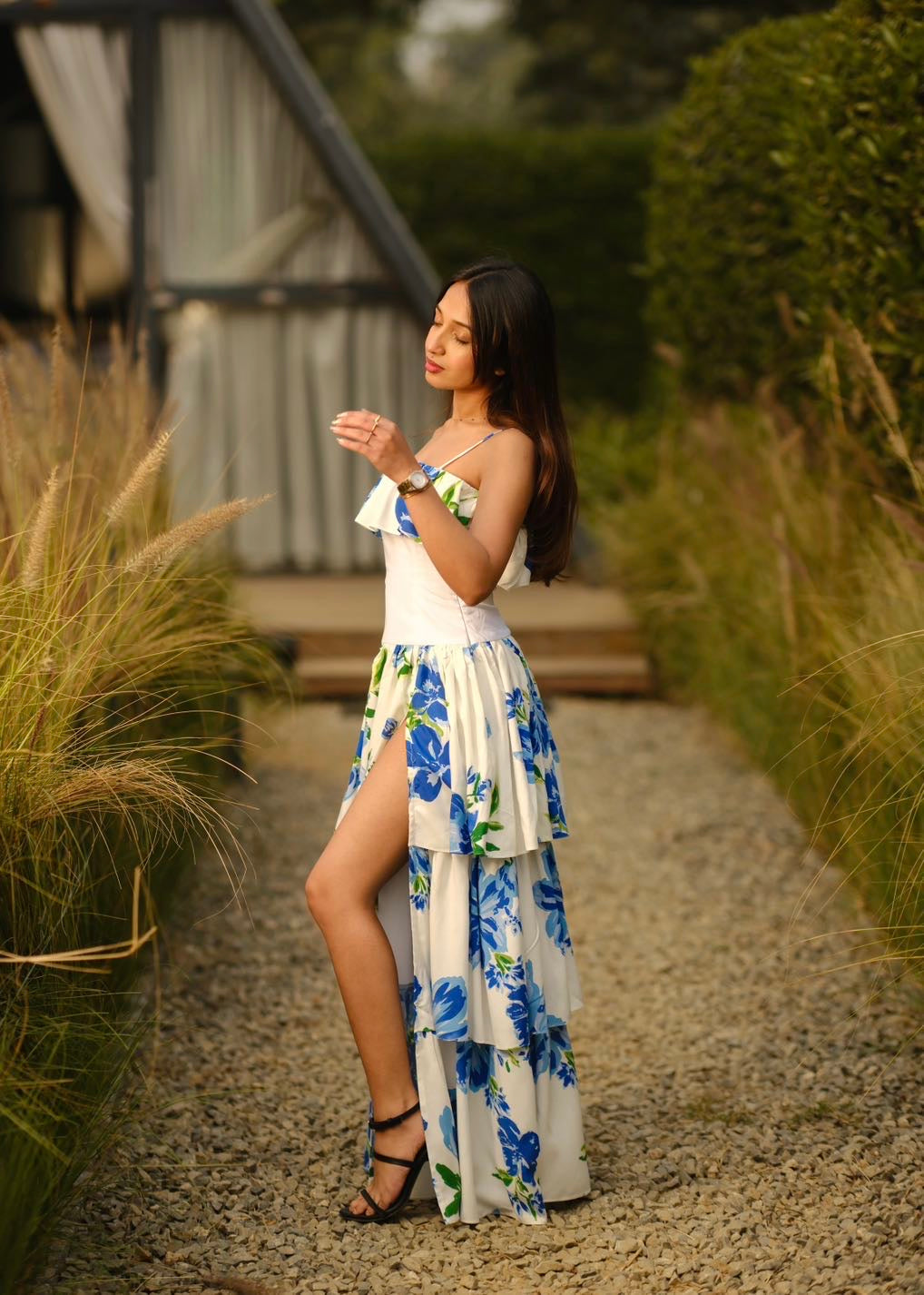 Bluebell Ruffle Dress