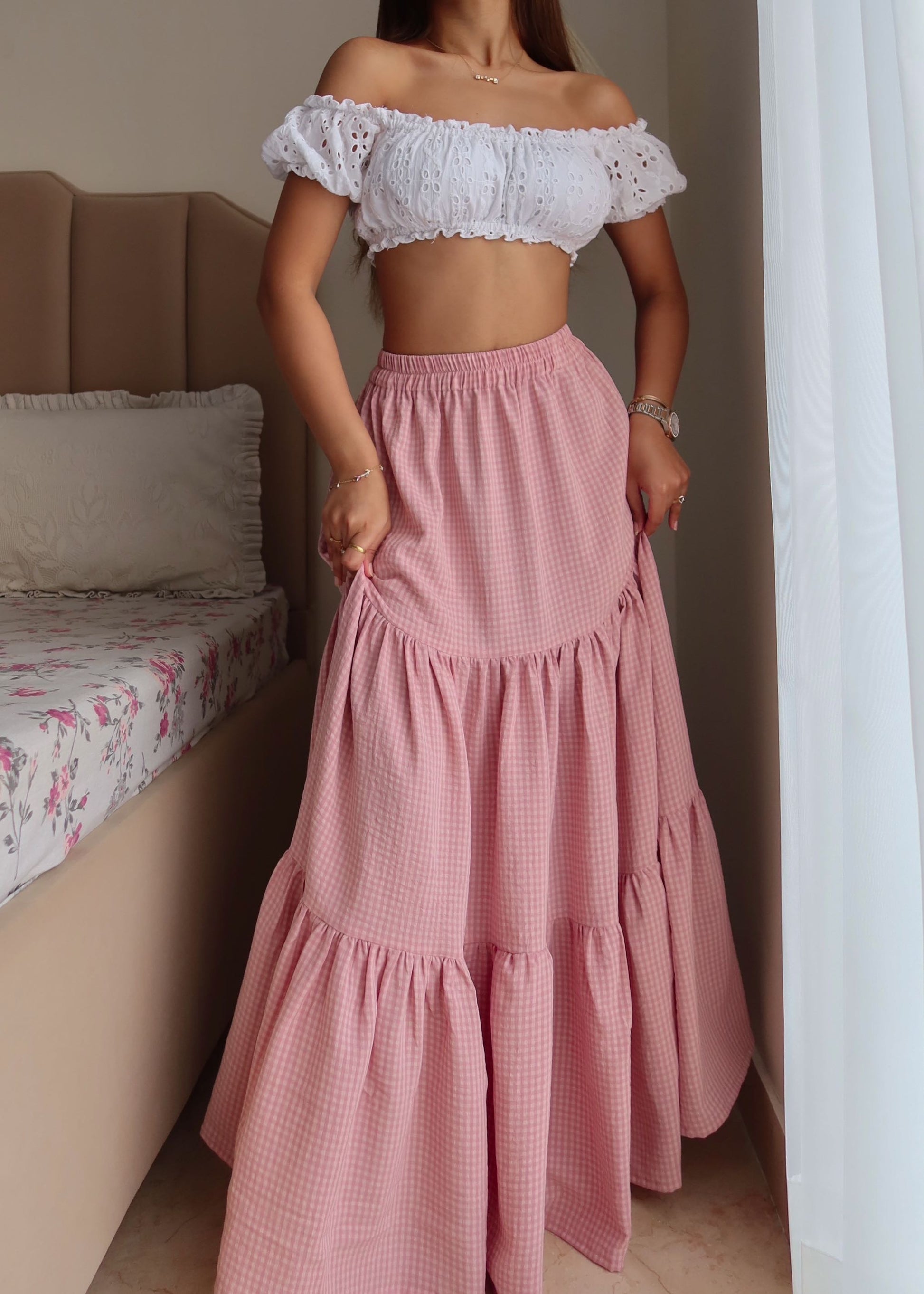 Cottage Long Skirt – diamondlady