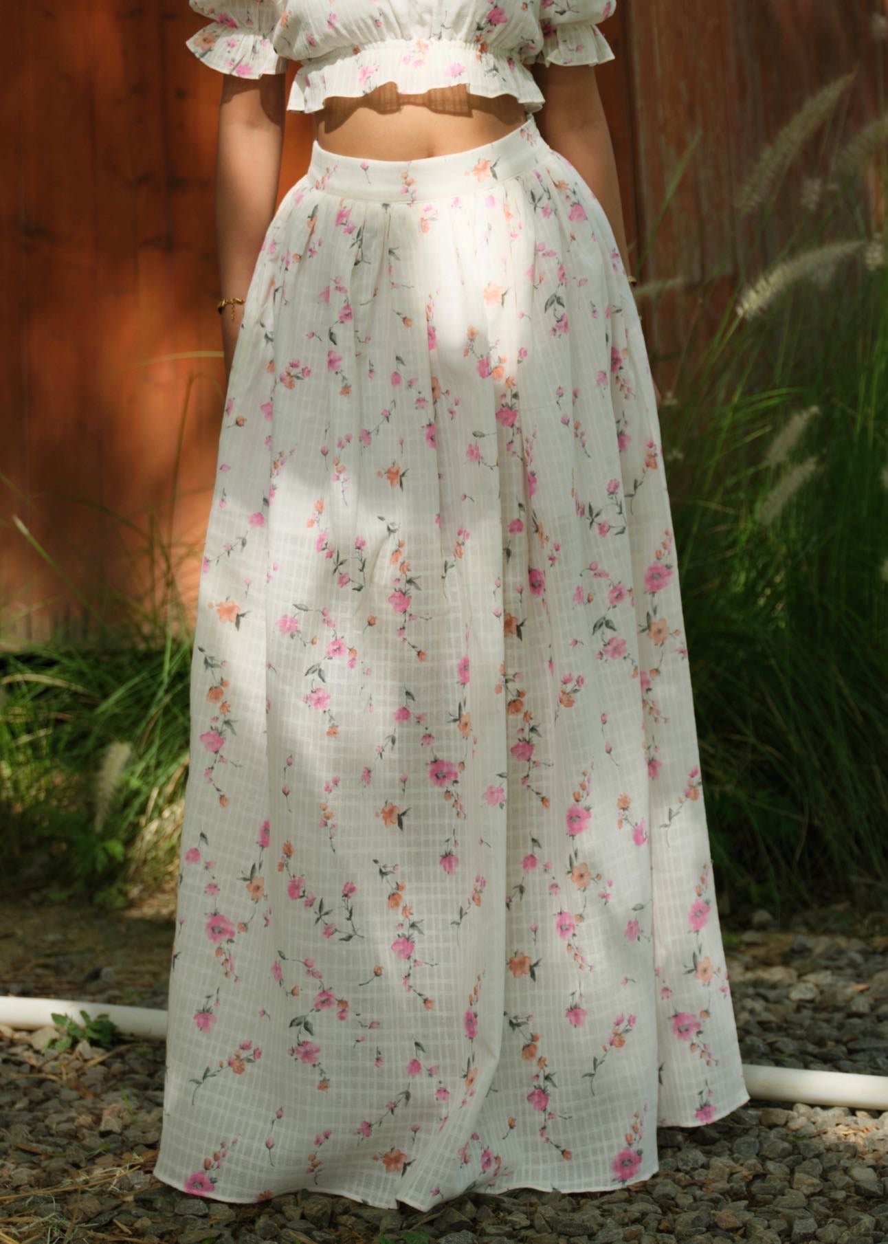 Velour Floral Co-Ord Set