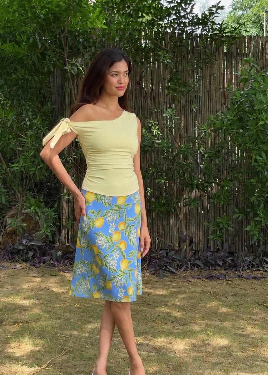 Lemon Midi Skirt