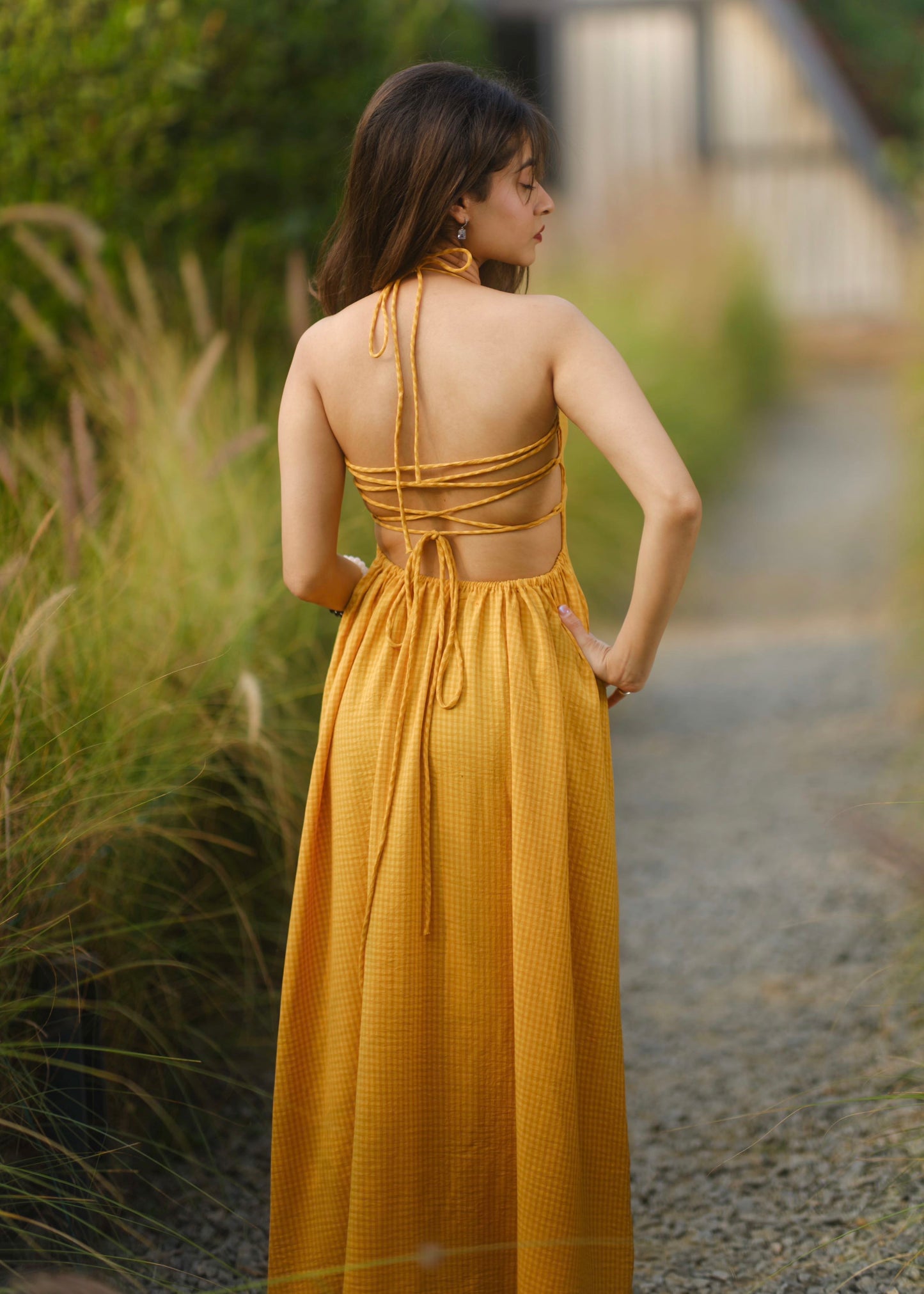 Cottage Backless Dress