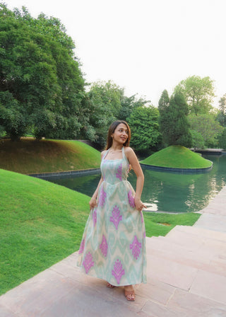 Ellie Vintage Long Dress