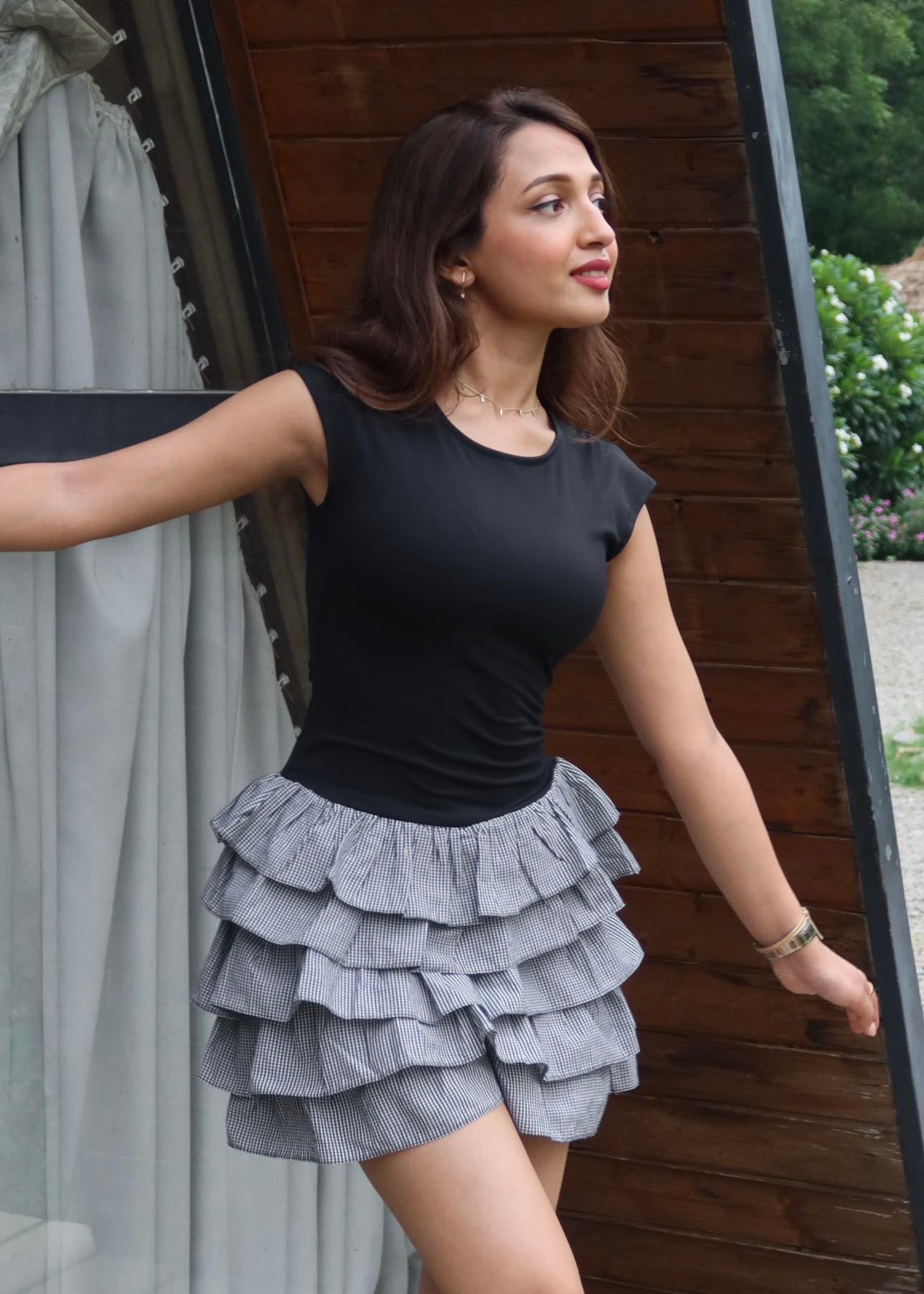 Checkmate Mini Dress