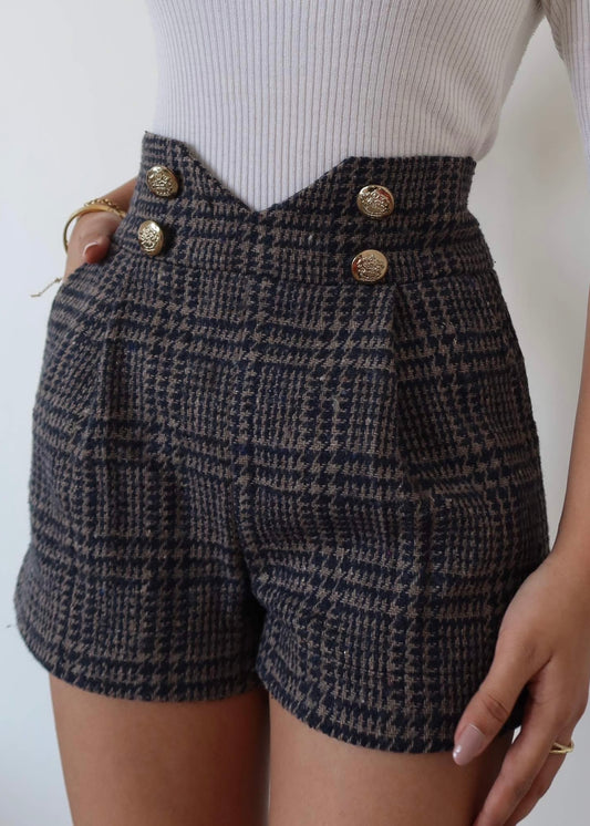 Autumn Tweed Shorts