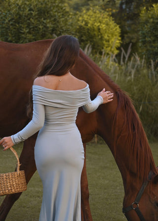 Simin Off Shoulder Dress
