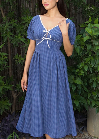 Blueberry Picnic Dress