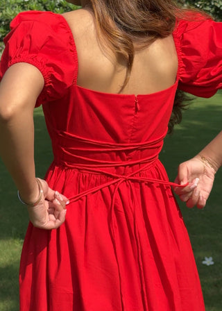 Rory Tie Up Dress