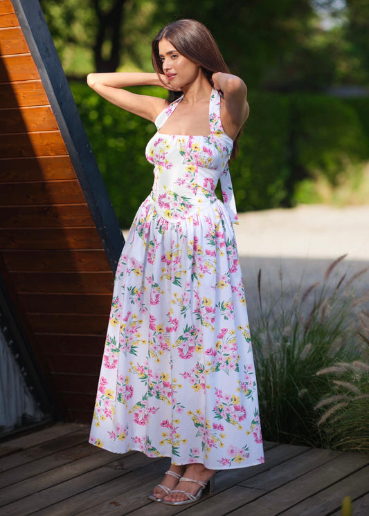 Primrose Halter Dress